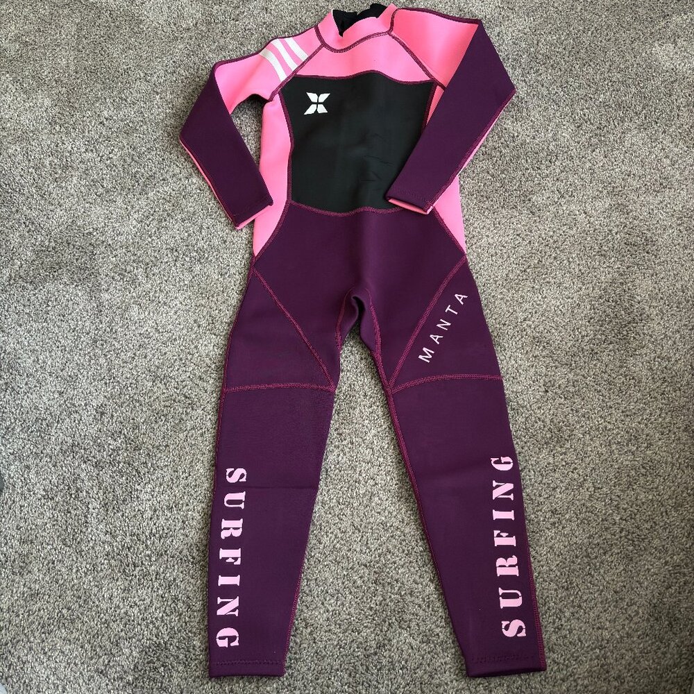 Dive And Sail Manta Diving /Surfing Wet Suit Girl's Youth Size XL Bodysuit